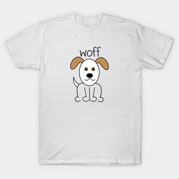 WOFF T-Shirt by eesomebysrishti